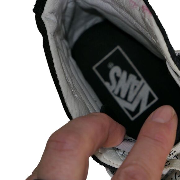 VANS Sk8- Reissue High Tiger Check W 6.5 M 5 Black White Japanese Streetwear - Picture 6 of 13